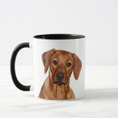 Rhodesian Ridgeback mok マグカップ (左)