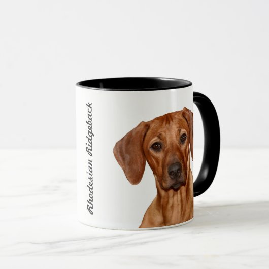 Rhodesian Ridgeback mok マグカップ (正面右)