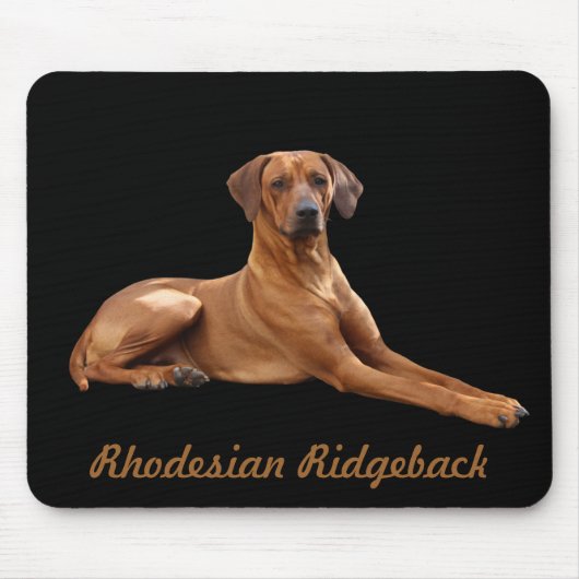 Rhodesian Ridgeback Muismat マウスパッド (正面)