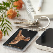 Rhodesian Ridgeback Sleutelhanger キーホルダー (正面右)