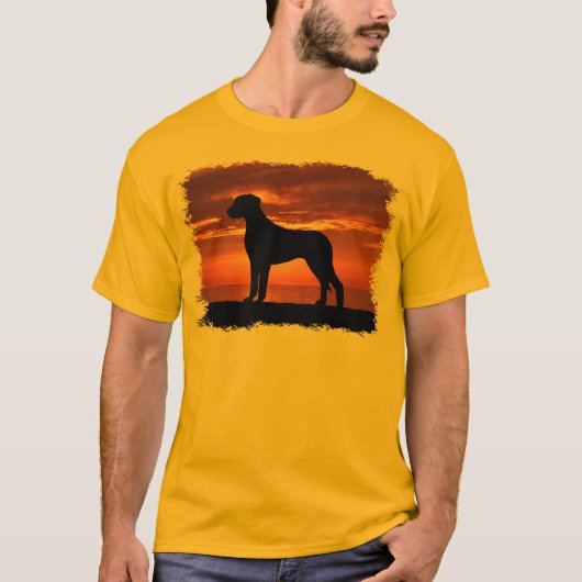 Rhodesian Ridgeback Tシャツ (正面)