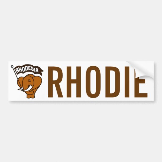 RHODIE バンパーステッカー (正面)