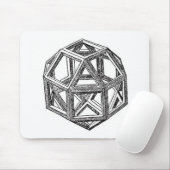 Rhombicuboctahedron、レオナルド・ダ・ヴィンチ マウスパッド (マウス)