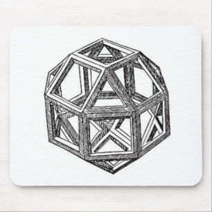 Rhombicuboctahedron、レオナルド・ダ・ヴィンチ マウスパッド