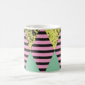 Rhombus:モダン抽象芸術シームレススタイル。 コーヒーマグカップ (中央)