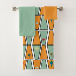 Rhombuses with Starbursts  バスタオルセット