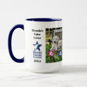 Rhondaの勇気のくずベンチのマグ マグカップ (左)