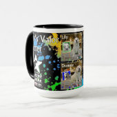 Rhondaの勇気のくずペインターのマグ マグカップ (正面左)