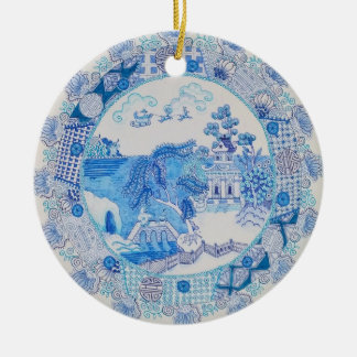 Rhondaステュワート著"クリスマスディストピア"のオーナメント セラミックオーナメント