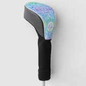 Rhonda Mosaic Golf Head Cover ゴルフヘッドカバー (アングル)