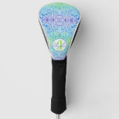 Rhonda Mosaic Golf Head Cover ゴルフヘッドカバー (正面)