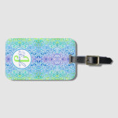 Rhonda Mosaic Luggage Tag ラゲッジタグ (正面横)