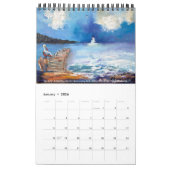 Rhonda Scott Art 2023 Small Calendar カレンダー (1月 2026)