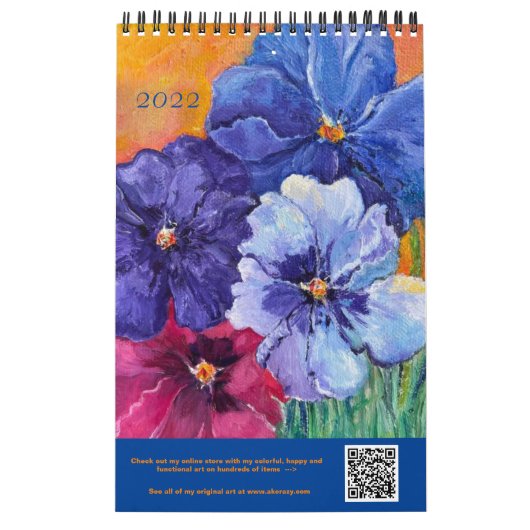 Rhonda Scott _LargeCalendar 2022 カレンダー (カバー)