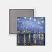 Rhoneマグネット上の星空の夜3 マグネット (正面/裏面)