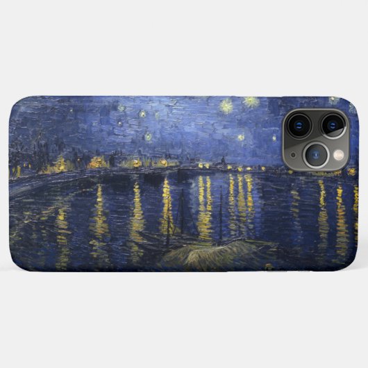 Rhône上の星明かりの夜 Case-Mate iPhoneケース (裏面(横))
