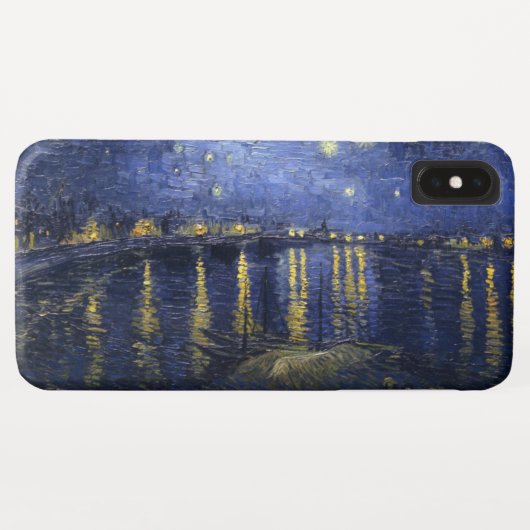 Rhône上の星明かりの夜 Case-Mate iPhoneケース (裏面(横))