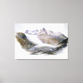 Rhône Glacier キャンバスプリント (正面)