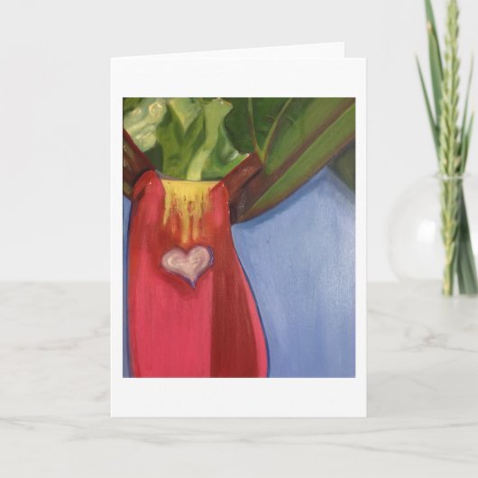 Rhubarb カード (正面)