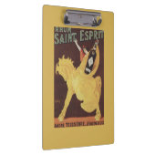 Rhumの聖者Esprit -アンドレTeissedreの広告宣伝 クリップボード (右)