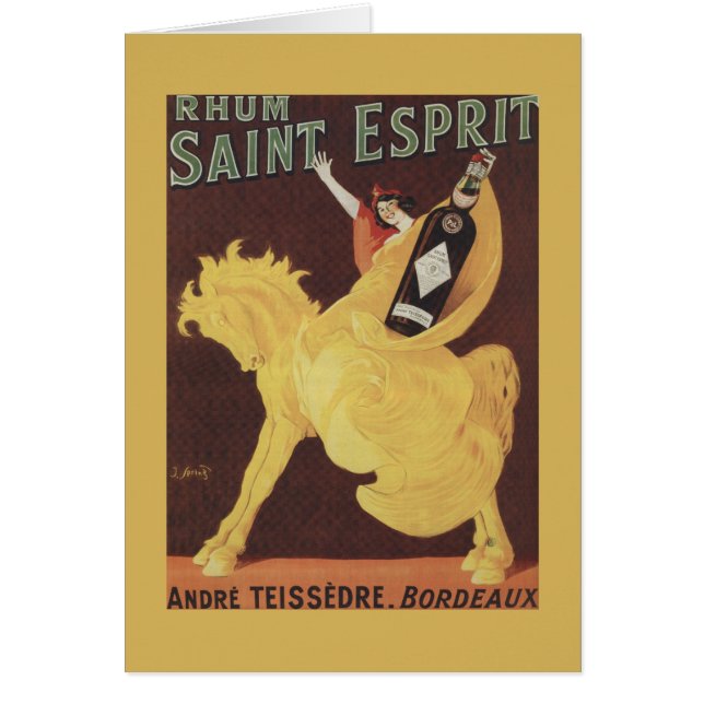 Rhum Saint Esprit - Andre Teissedre Promo (正面)