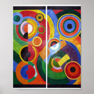 Rhythm by Robert Dellaunay ポスター
