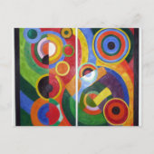 Rhythm by Robert Dellaunay ポストカード (正面)
