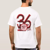 RHYTHM-CLUB-FT-RED Tシャツ (裏面)