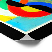 Rhythm Color by Robert Dellaunay ポスター (角)