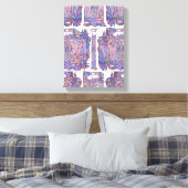 Rhythm of the Deep: Abstract Expression キャンバスプリント (インサイチュ (寝室))