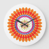 Rhythmic Euphoria clock ラージ壁時計 (正面)