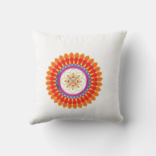 Rhythmic Euphoria Mandala  クッション (裏面)