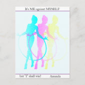 Rhythmic Gumstics Reflections Me, Self & I ポストカード (正面)