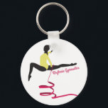 Rhythmic Gymnastics キーホルダー<br><div class="desc">The secret of your future is hidden in your daily routine.</div>