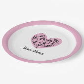 Rhythmic Gymnastics Birthday Party paper plate ペーパープレート (アングル)