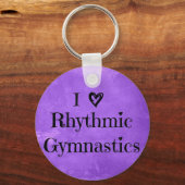 Rhythmic Gymnastics keychain gifts and accessories キーホルダー (正面)