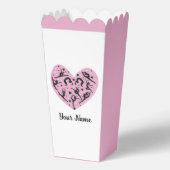 Rhythmic Gymnastics Personalized Party Box フェイバーボックス (裏面)