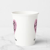 Rhythmic Gymnastics Travel Mug with Lid 紙コップ (右)