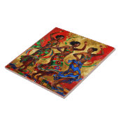 Rhythms in Colour – Black History Celebration タイル (側面)