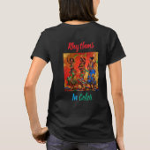 Rhythms in Colour – Black History Celebration Tシャツ (裏面)