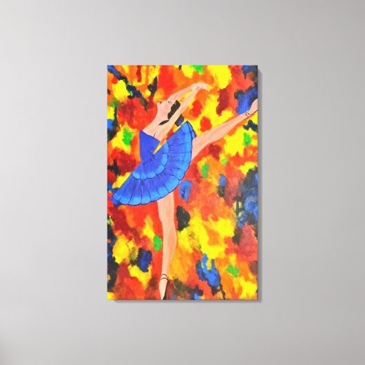 Rhythms of Fire キャンバスプリント (正面)