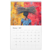 Rhythms of Life – African Women in Motion カレンダー (2月 2027)