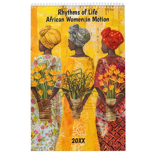 Rhythms of Life – African Women in Motion カレンダー (カバー)