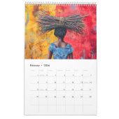 Rhythms of Life – African Women in Motion カレンダー (2月 2026)