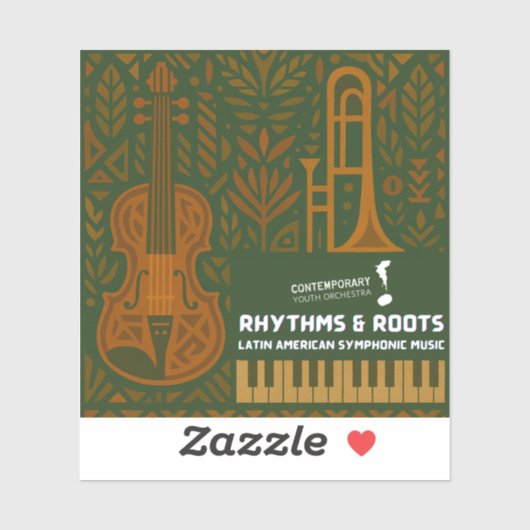 Rhythms & Roots ステッカー シール (シート)