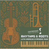 Rhythms & Roots ステッカー シール (正面)