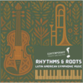 Rhythms & Roots Sticker シール (正面)