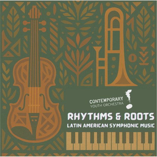 Rhythms & Roots Sticker シール (正面)
