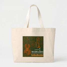 Rhythms & Roots Tote Bag ラージトートバッグ