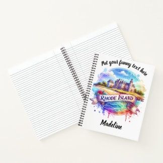 RIの海岸マンション日没 ノートブック